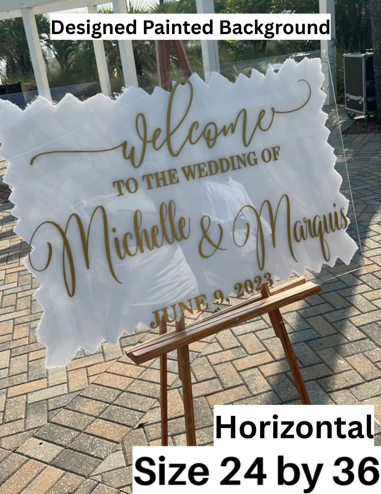 Acrylic Welcome Sign