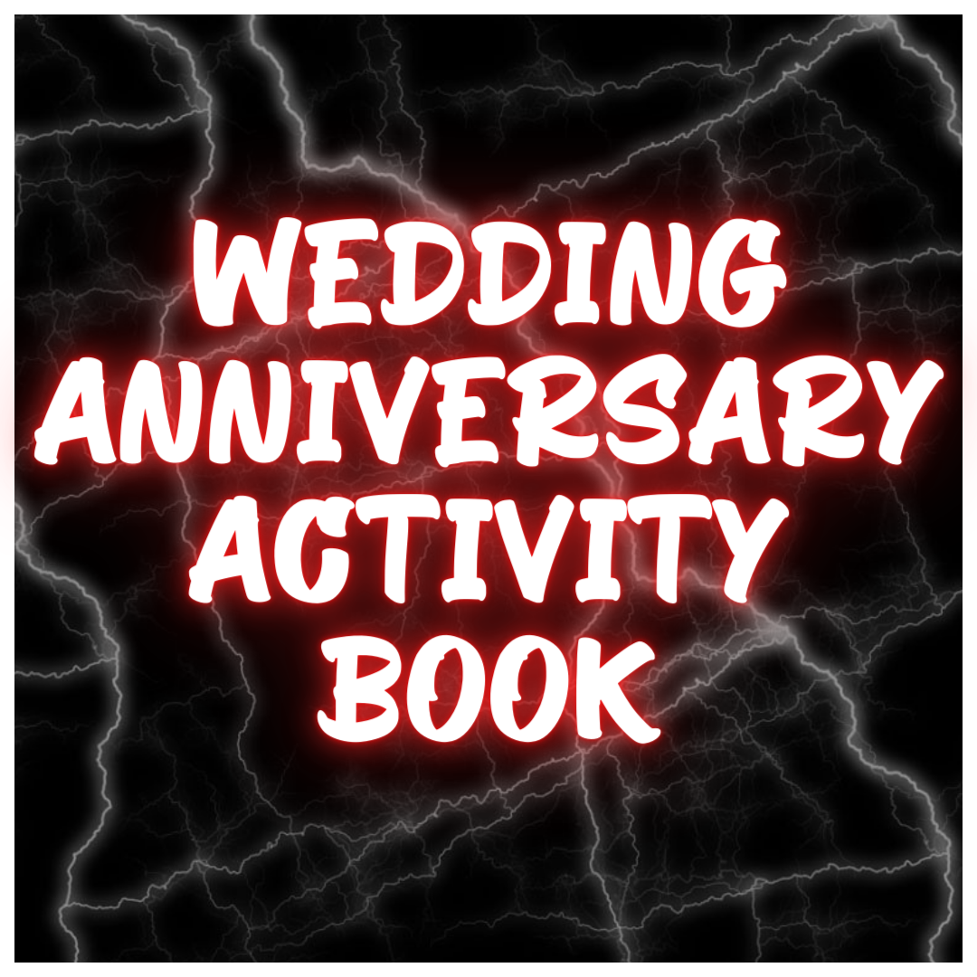 Wedding Anniversary Activity Book