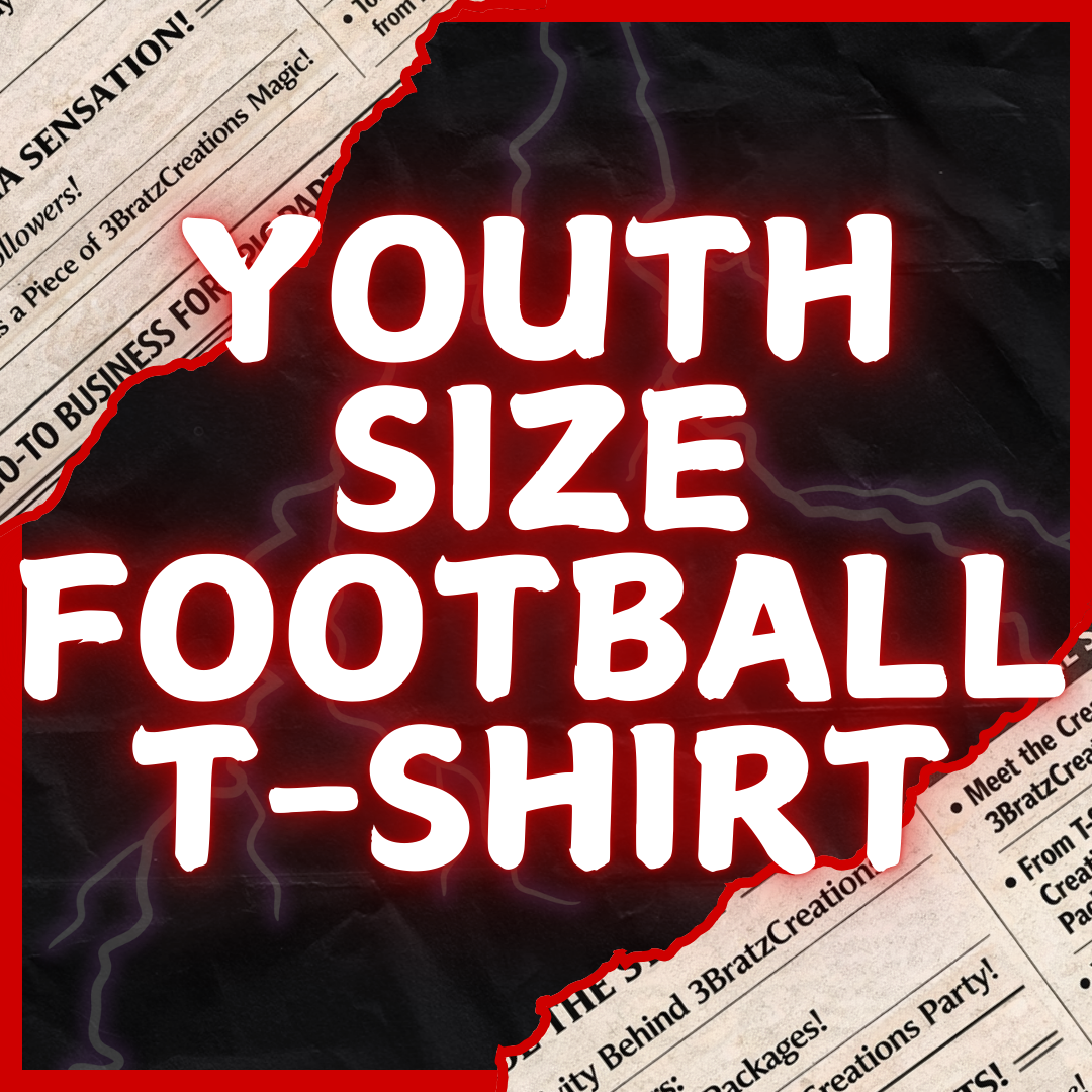 Youth Size Football T-Shirts
