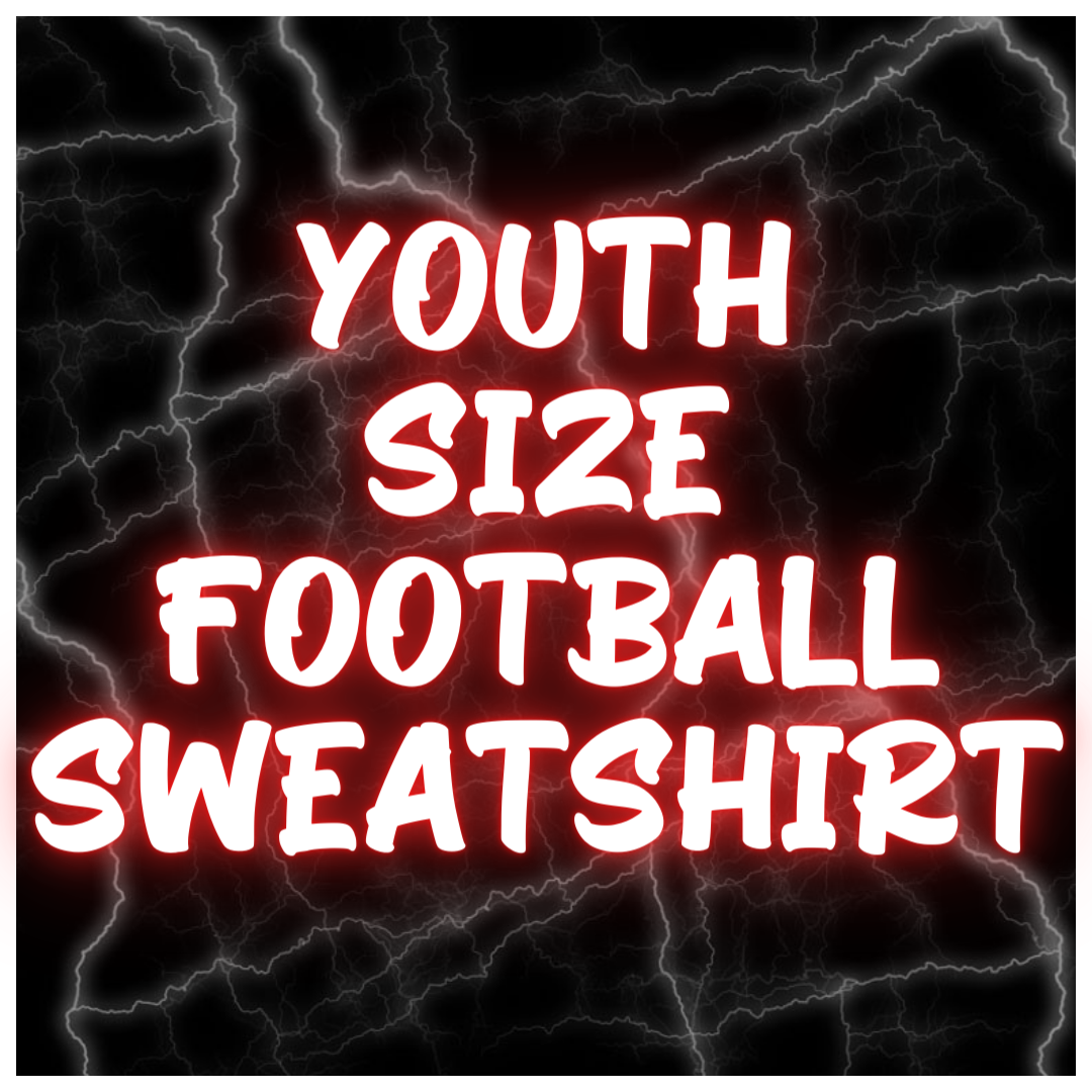 Youth Size Football Sweatshirt