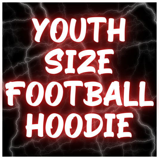 Youth Size Football Hoodie