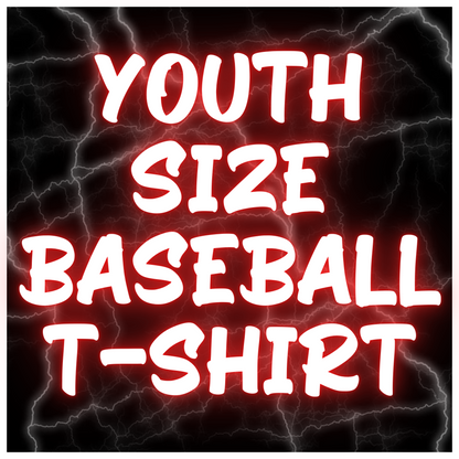 Youth Size Baseball T-Shirts