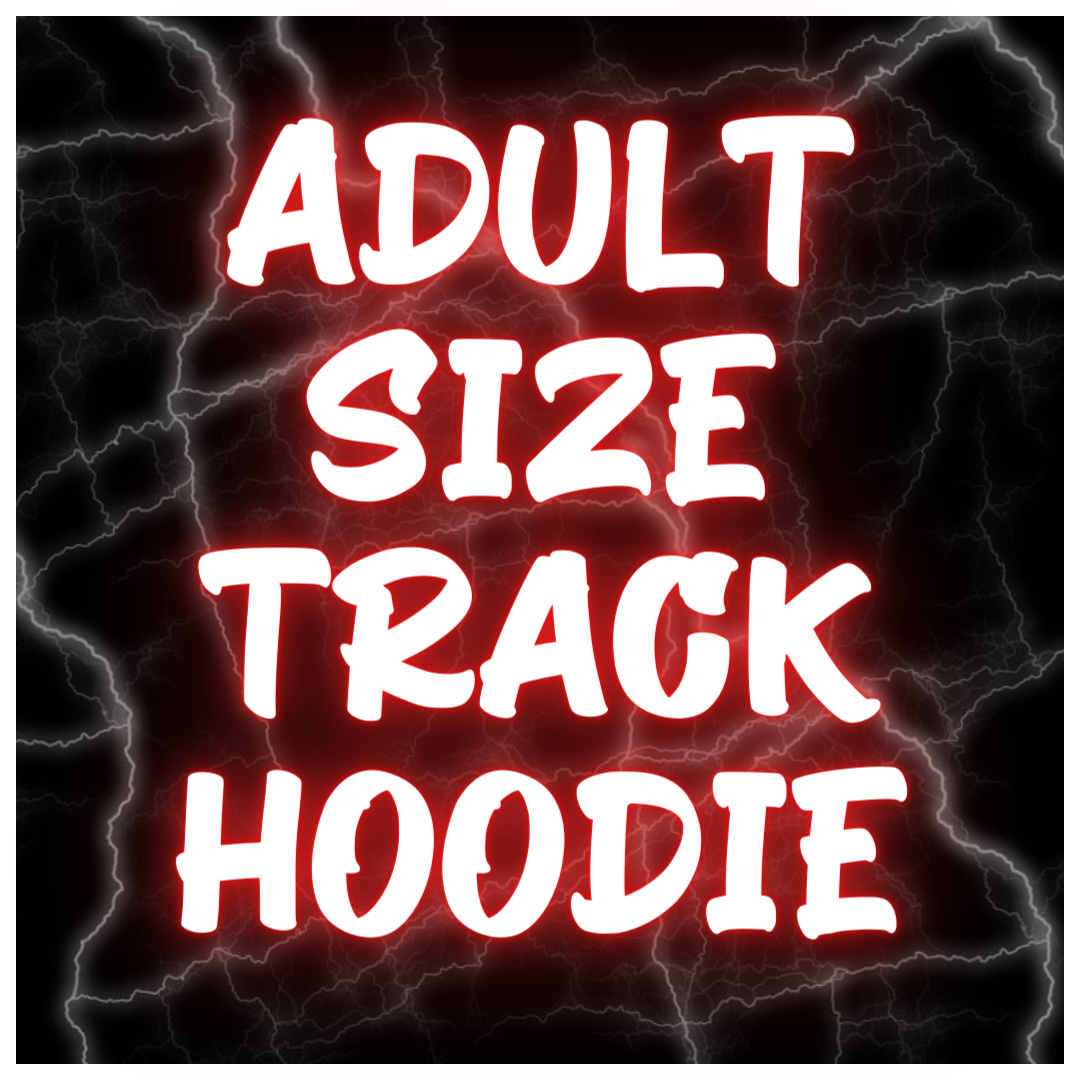 Adult Size Track Hoodies