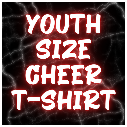 Youth Size Cheerleading T-Shirts