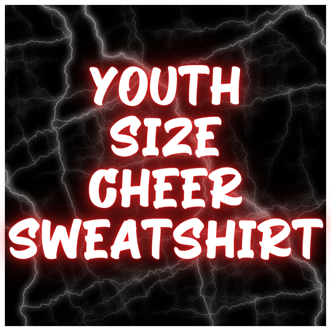 Youth Size Cheerleading Sweatshirt