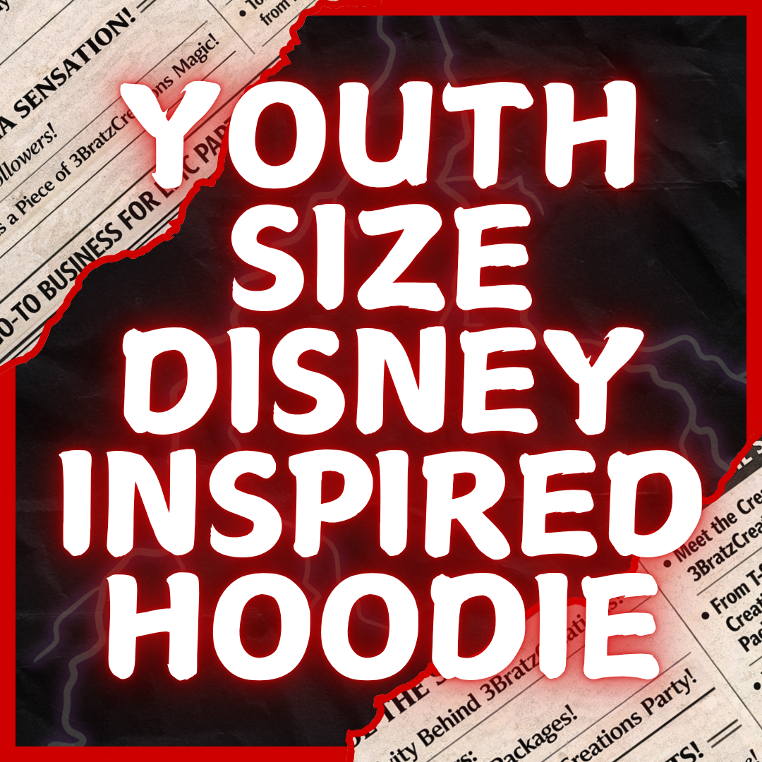 Youth Size Disney Theme Hoodie