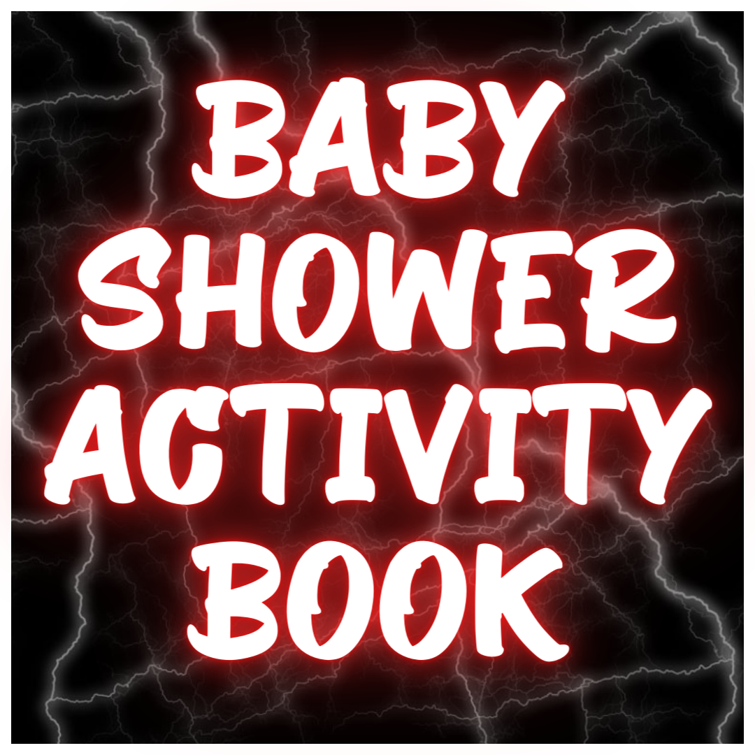 Baby Shower Activity Book