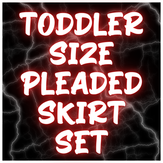 Toddler Pleaded Skirt Set