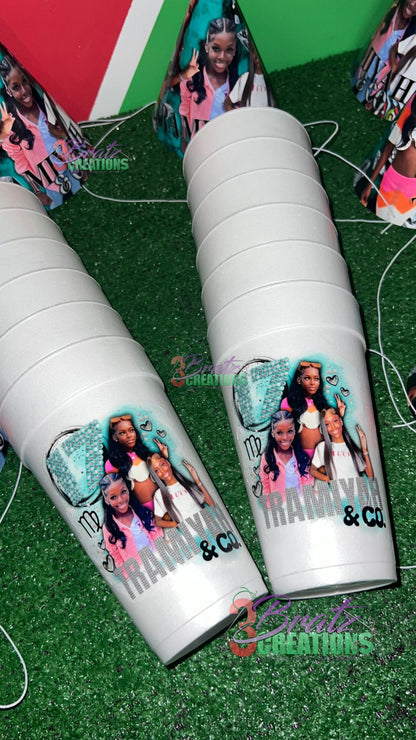 Customized Styrofoam Cups