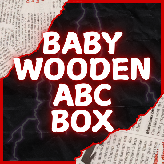 Baby Wooden ABC Box