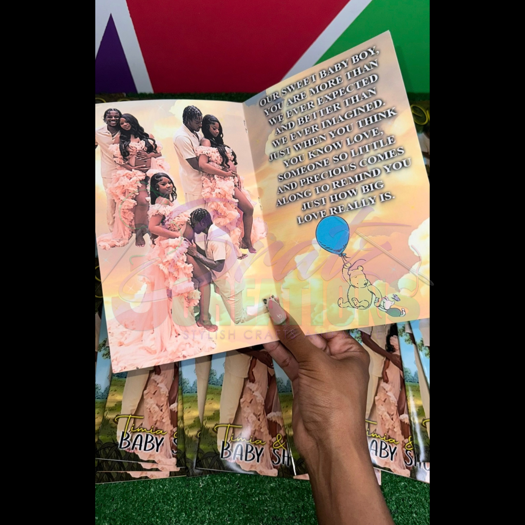 Baby Shower Activity Book