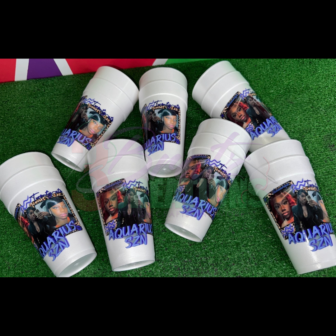 Customized Styrofoam Cups