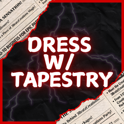Dress W/ Tapestry